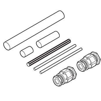 Набор для подключения к соед. коробке и концевой заделки греющего кабеля EM2-XR термоусаж. компоненты и сальник M32 Raychem CE32-02