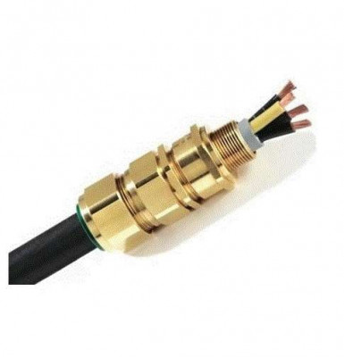 Ввод для бронированного кабеля латунь М20 20 E1FX ССТ 100035639400
