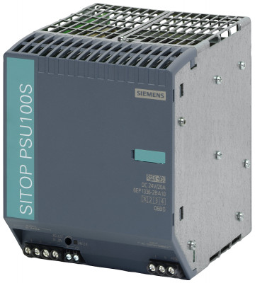 Блок питания стабилизированный SITOP PSU100S 24В/20А Siemens 6EP13362BA10