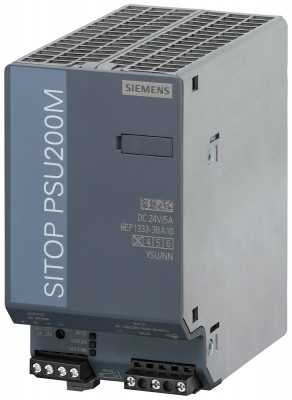 Блок питания SIPLUS PS PSU200M 5A WITH CONFORMAL COATING BASED ON 6EP1333-3BA10 STABILIZED POWER SUPPLY INPUT: 120/230-50 Siemens 6AG13333BA107AA0