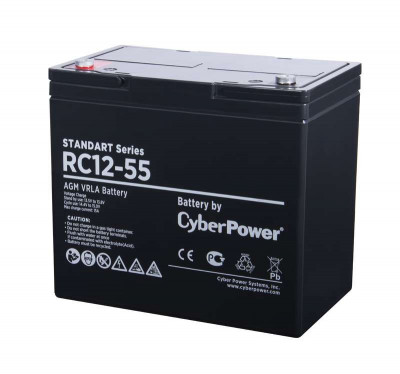 Батарея аккумуляторная SS 12В 55А.ч CyberPower 1000527468