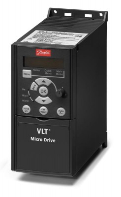 Преобразователь частоты VLT Micro Drive FC 51 2.2кВт (380-480 3ф) без панели оператора Danfoss 132F0022