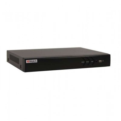 Видеорегистратор DS-N308/2P(B) 8канальный с 8PoE интерфейсами HiWatch 00-00001890