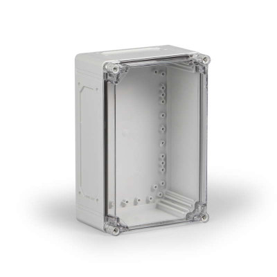 Корпус Cubo C 200х300х132мм выбивные фланцы прозрачн. крышка PC IP66/67 ENSTO CPCF203013T