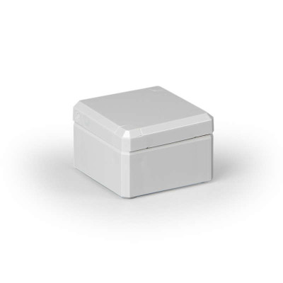 Корпус Cubo D 53х55х36мм глухая стенка сер. крышка ABS IP66/67 ENSTO DABP050504G