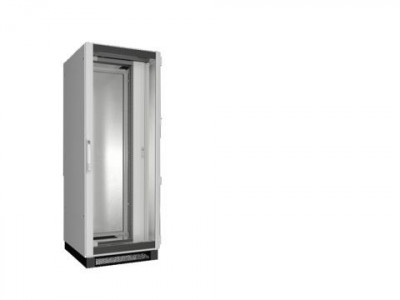 Шкаф DK TS IT 800х2100х800 40U с обзорной дверью и стальной стенкой 19дюйм поворотная рама предсобранный Rittal 5507170