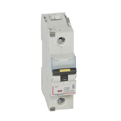 Выключатель автоматический модульный 1п C 80А 16кА DX3 10000 1.5мод. 230/400В Leg 409140