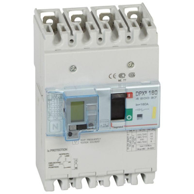 Выключатель автоматический дифференциального тока 4п 160А 16кА DPX3 160 термомагнитн. расцеп. Leg 420037