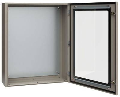 Корпус ЩМП-4-0 800х650х250 IP54 У2 прозр. дверь метал. IEK YKM11-04-54-1
