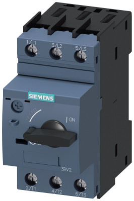 Выключатель автоматический для защиты двигателя S0 класс 10 1.8... 2.5А винт. клеммы Siemens 3RV20211CA10