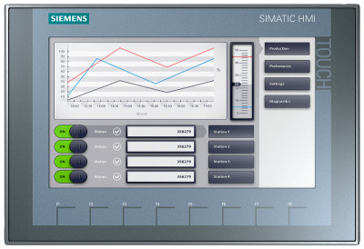 Панель оператора SIMATIC HMI KTP900 Siemens 6AV21232JB030AX0