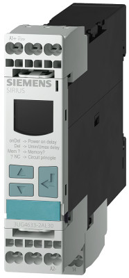 Реле электронное контроля напряжения 22.5мм от 17 до 275В Siemens 3UG46331AL30