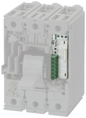 Коммутатор Aux для автоматического выключателя Aux. Switch 250V AC/DC 1 SIGNALING CHANGEOVER SWITCH 1 TRIPPED MESSAGE для FRAME типоразмер 3RV1.5 6 7 8 Siemens 3RV19911AA0