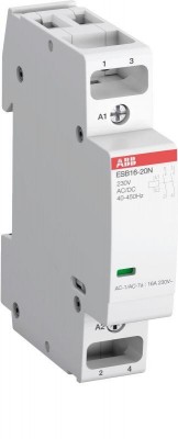 Контактор ESB16-20N-01 модульный (16А АС-1 2НО) катушка 24В AC/DC ABB 1SBE111111R0120