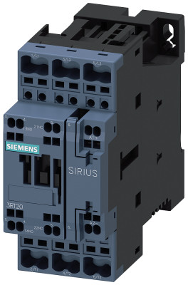 Контактор 3п AC-3 7.5кВт/400В блок-контакт 1НО+1НЗ 24В DC S0 пружин. клеммы Siemens 3RT20252BB40