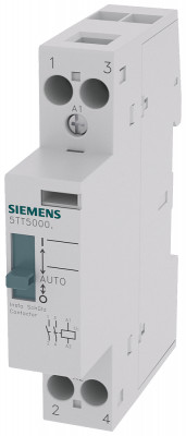 Контактор 20А 0/1 AUTOMATIC 230/230В AC 2НО Siemens 5TT58006