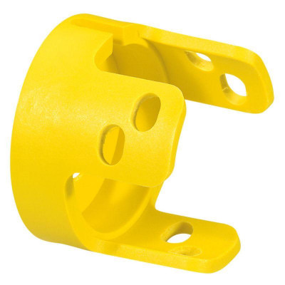 Суппорт низкий Osmoz для грибовидных кнопок желт. Leg 024181