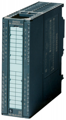 Модуль вывода дискретных сигналов: SIMATIC S7-300 SM 322 гальваническое разделение внеш. и внутр. цепей 16 выходов с замыкающими контактами реле (2 группы по 8 выходов) =24В/2А или 230В/2А 20-полюсный фронт Siemens 6ES73221HH010AA0