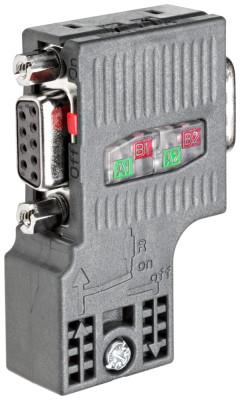 Соединитель шинный SIMATIC DP для подключения к сетям PROFIBUS до 12Мбит/с Siemens 6ES79720BB520XA0
