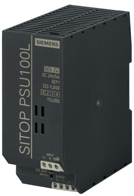 Блок питания стабилизированный SITOP PSU100L 24В/5А Siemens 6EP13331LB00