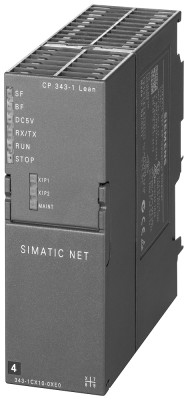 Процессор коммуникационный SIMATIC NET CP 343-1 LEAN Siemens 6GK73431CX100XE0