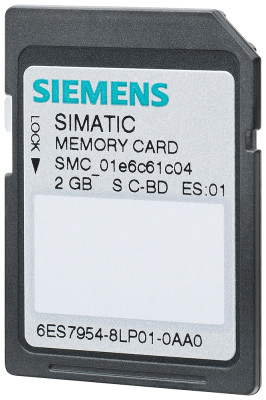Карта памяти SIMATIC S7 для S7-1X00 CPU 3.3В 256Мбайт Siemens 6ES79548LL030AA0