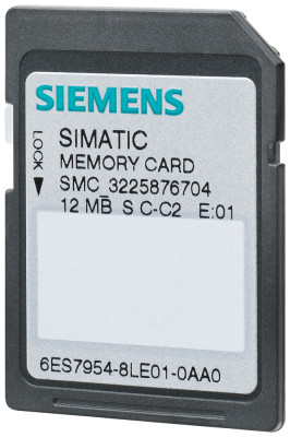 Карта памяти для S7-1X00 CPU/SINAMICS 3.3 В NFLASH 12Мбайт Siemens 6ES79548LE030AA0