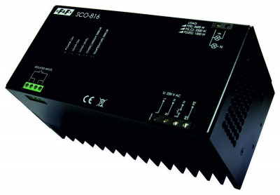 Регулятор освещенности SCO-816 (для всех типов ламп мощность до 3500Вт; 8-230В AC/DC; монтаж на DIN-рейке 230В IP20) F&F EA01.006.011