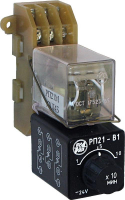 Реле времени РП-21М 003В1 0.1…1с 110В 50Гц с розеткой тип 2 ВНИИР A8120-76912981
