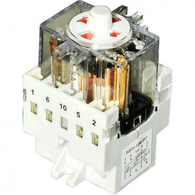 Реле электромагнитное промежуточно-указательного типа РЭПУ-12М-201-3 0.25А 50Гц ВНИИР A8120-78100119