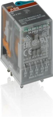 Реле 6А 12В DC 4ПК CR-M012DC4 ABB 1SVR405613R4000