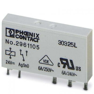 Реле одиночное REL-MR-24DC/21 Phoenix Contact 2961105