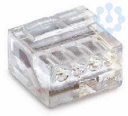 Клеммник WAGO MICRO 4-проводн. прозр. WAGO 243-144