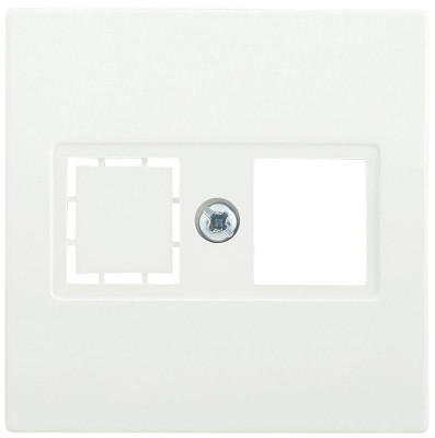 Накладка комп. BOLERO НК45-1-ББ RJ45 Cat5e/6 бел. IEK ENB10-K-K01