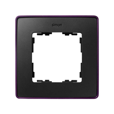 Рамка 1-м Simon82 Detail фиолетовый/графит Simon 8201610-251