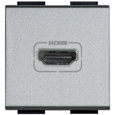Разъем HDMI LivingLight алюм. Leg BTC NT4284