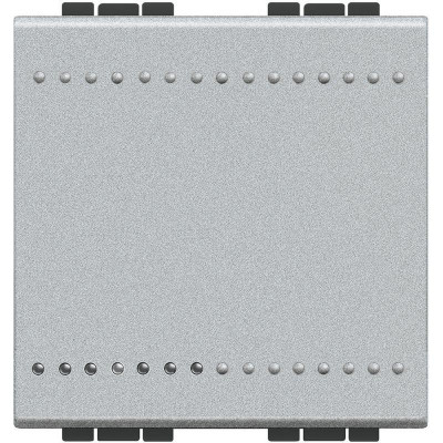 Выключатель 1-кл. 2мод. СП LivingLight 16А IP20 винтов. клеммы алюм. Leg BTC NT4001M2N