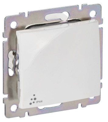 Переключатель проходной 1-кл. СП Valena 10А IP44 250В механизм бел. IEK 774206