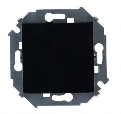 Механизм выключателя 1-кл. СП Simon15 10А IP20 черн. Simon 1591101-032