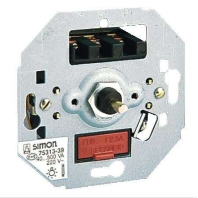 Механизм светорегулятора поворотного СП Simon82 40-300Вт Simon 75311-39