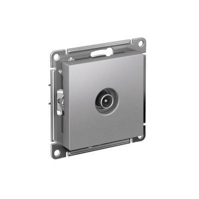 Розетка телевизионная TV AtlasDesign коннектор механизм алюм. SE ATN000393