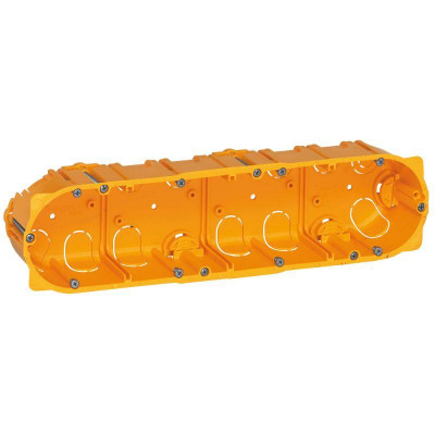 Коробка встр. для сух. перегор. 4п глуб. 40мм Batibox Leg 080044
