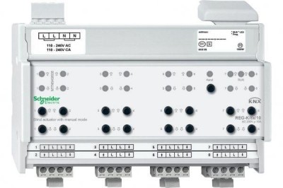 Блок программирования (актор) для жалюзи REG-K/8х/10 SchE MTN649808