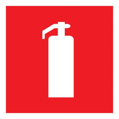 Табличка ПВХ знак пожарной безопасности 