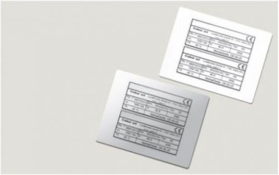 Табличка полужесткая для маркировки оболочек клейкое основание ПВХ красн. (уп.10шт) DKC TASE60100AR