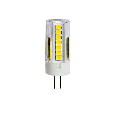 Лампа светодиодная LED-JC-220/5W/4000K/G4/CL GLZ09TR 5Вт прозрачная 4000К нейтр. бел. (упак. картон) Uniel UL-00006745