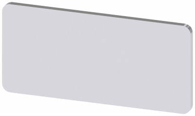 Табличка маркировочная на держателе 12.5х27мм серебр. Siemens 3SU19000AC810AA0