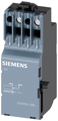 Расцепитель максимального напряжения 24В пер. тока 50/60Гц принадлежность для 3VA1 100/160 3VA2 100/160/250/400/630 Siemens 3VA99080BB20