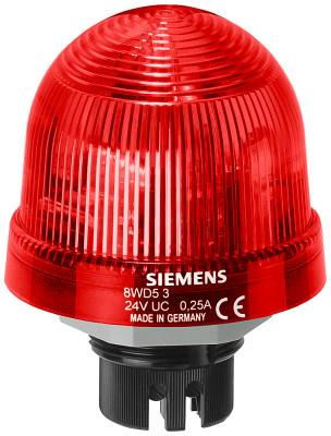 Индикатор встраиваемый INTEGR. LED AC/DC 24В красн. Siemens 8WD53205AB