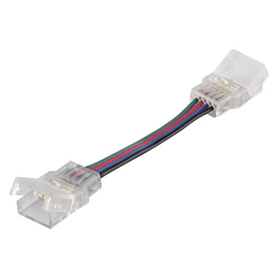 Соединитель гибкий длиной 50 мм 4-pin для ленты RGB CSW/P4/50/P защищенный (уп.2шт) LEDVANCE 4058075407954